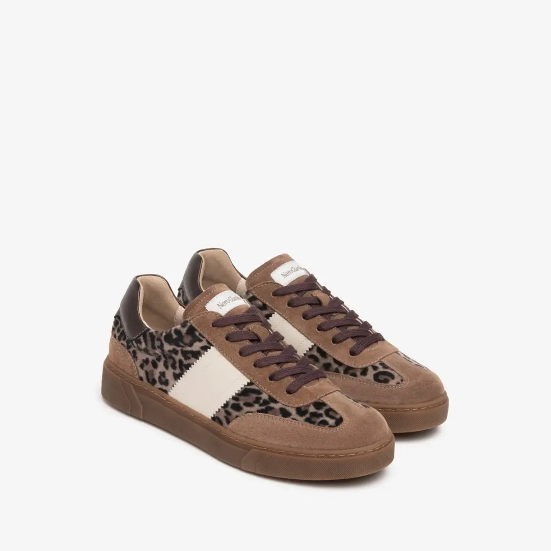 Sneaker Nerogiardini Velour T.Pluvia Dis.1348 Be Velvet Melk 1039 Etoil