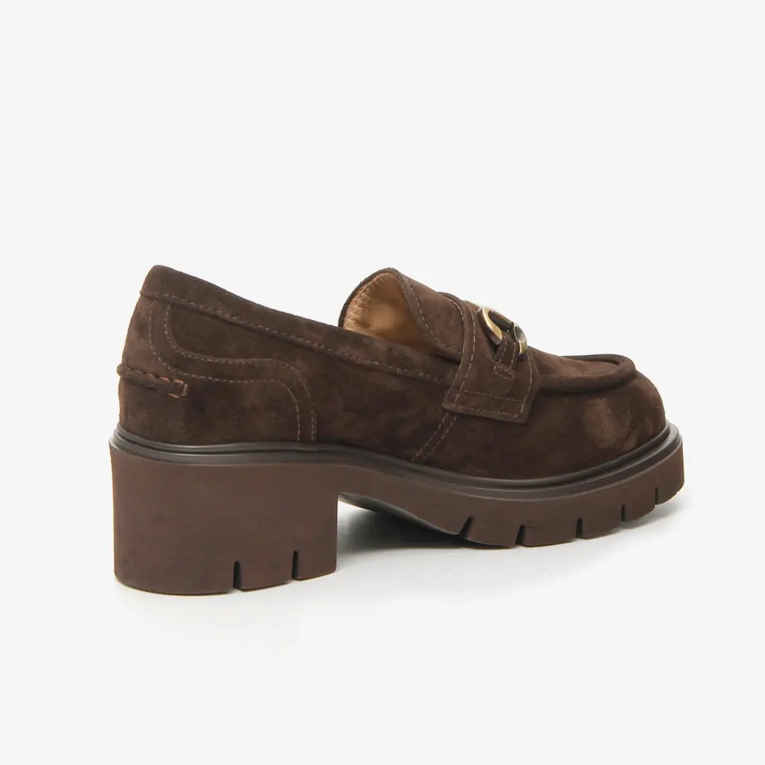 Elegante Schoen Nerogiardini Arold Kleur Eva Urban Bruin