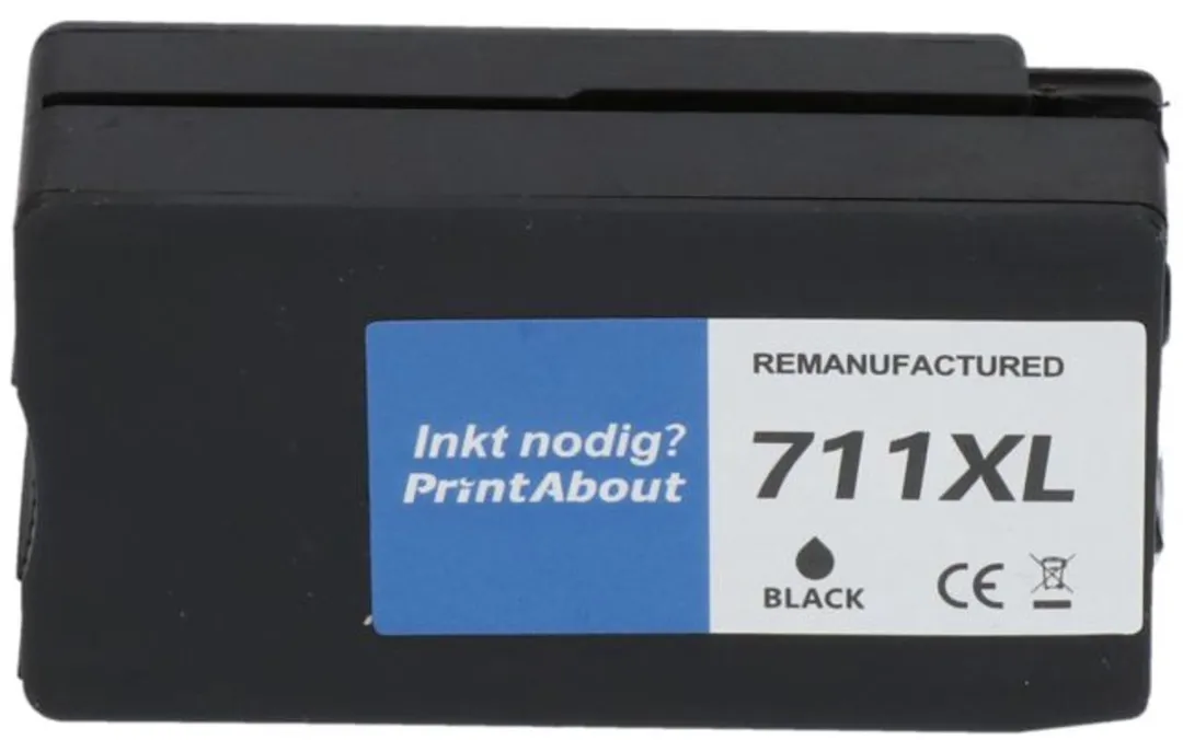 PrintAbout Inktcartridge CZ133A Zwart - 80ml - o.a. HP DeskJet/Envy