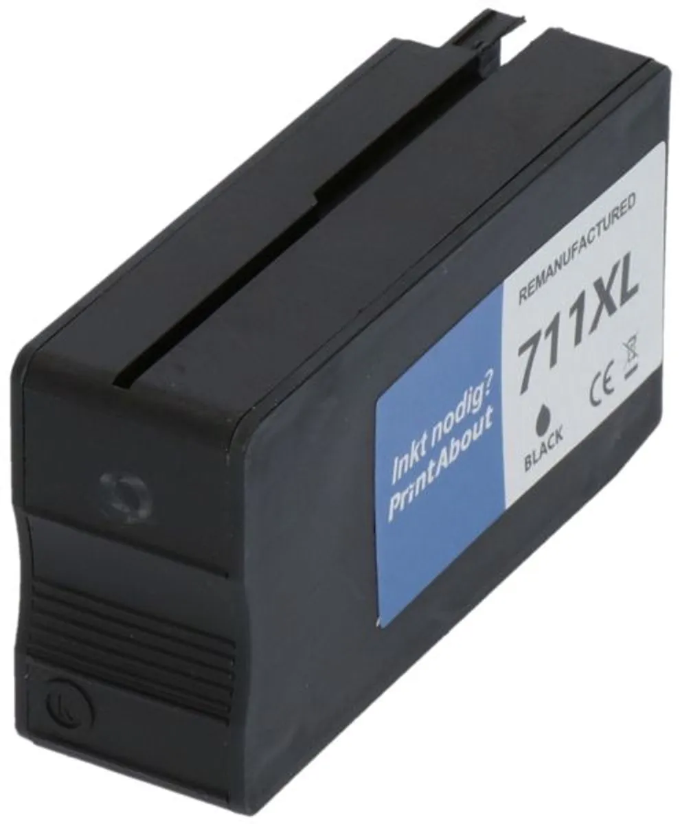PrintAbout Inktcartridge CZ133A Zwart - 80ml - o.a. HP DeskJet/Envy
