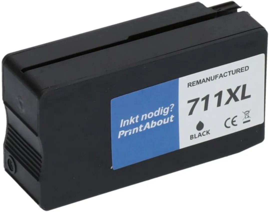 PrintAbout Inktcartridge CZ133A Zwart - 80ml - o.a. HP DeskJet/Envy