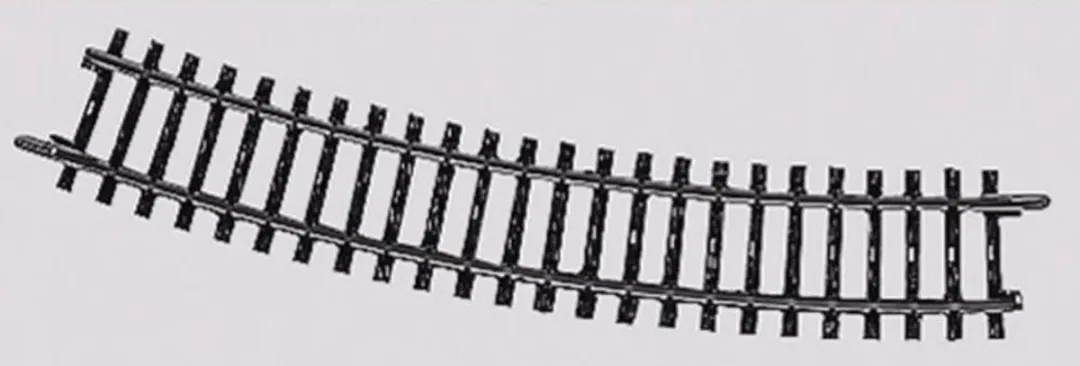Märklin H0 K-rails 2232 Gebogen Rails - 10 Stuks