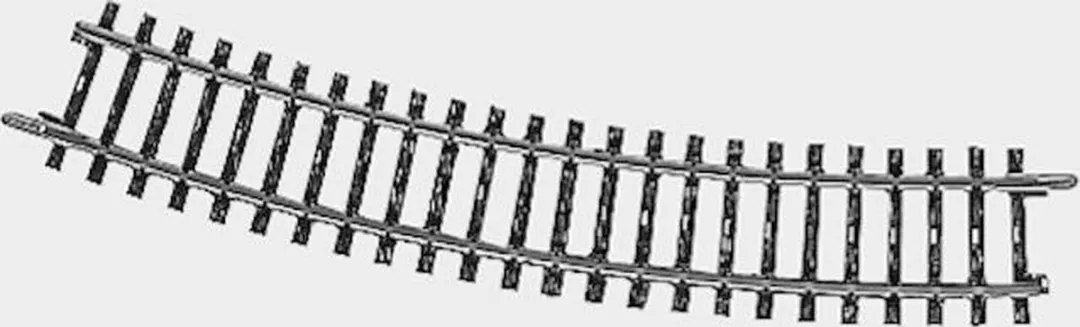 Märklin H0 K-rails 2232 Gebogen Rails