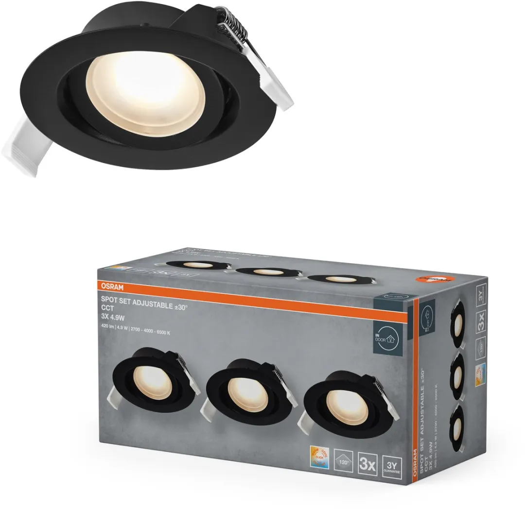 Osram Spot Set LED Inbouwspot CCT Verstelbaar
