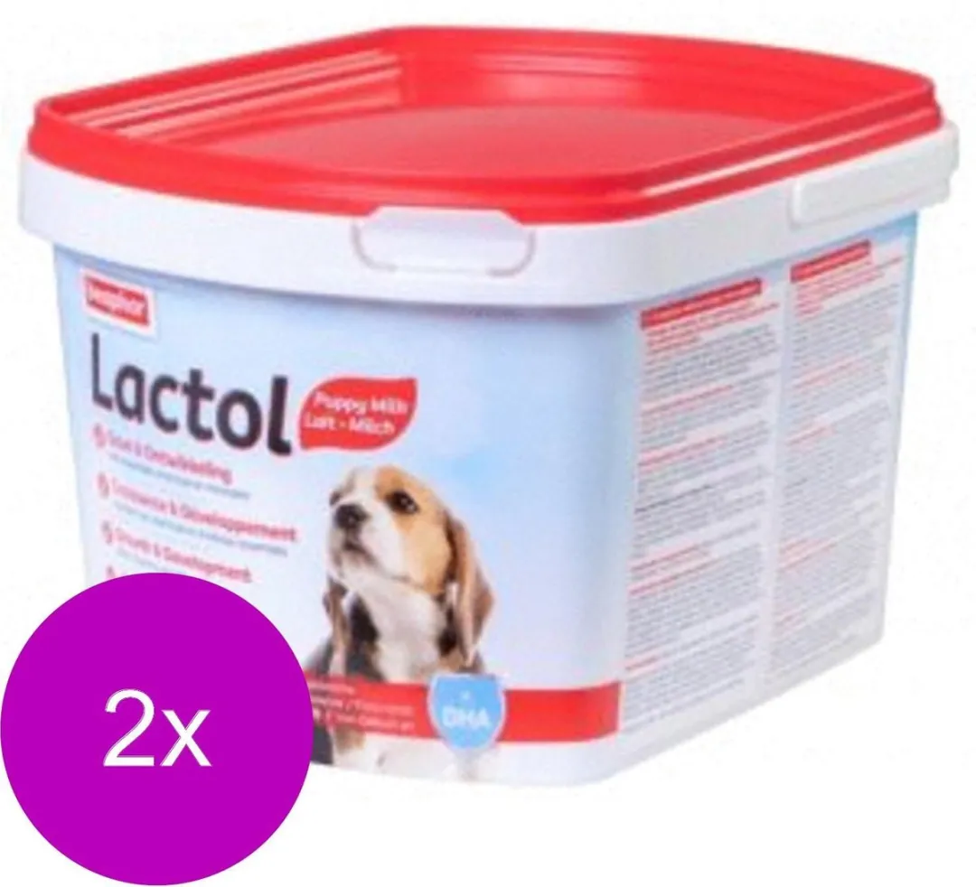 Beaphar Puppy Lactol Melkvervanging - 2x500g