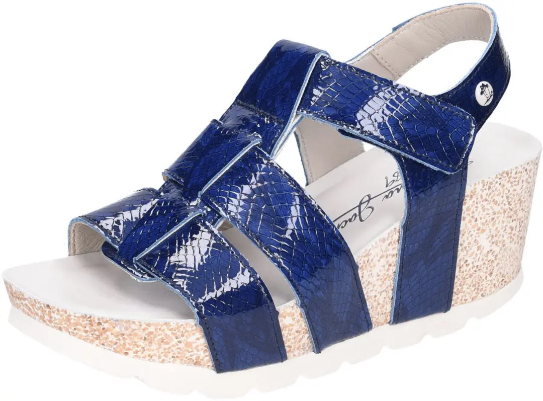 Panama Jack dames veterschoenen blauw maat 38
