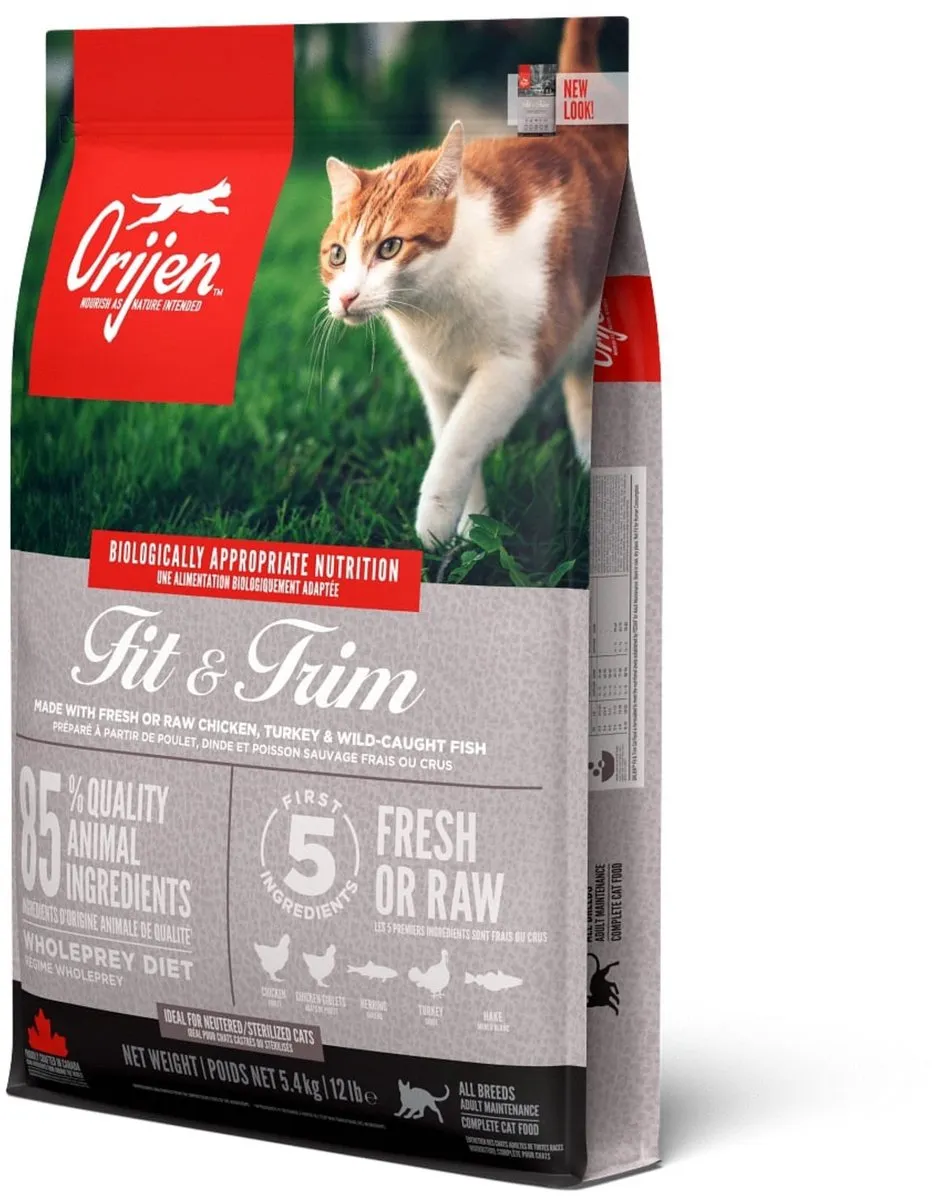 Orijen Whole Prey Fit & Trim Kattenvoer 5.4kg