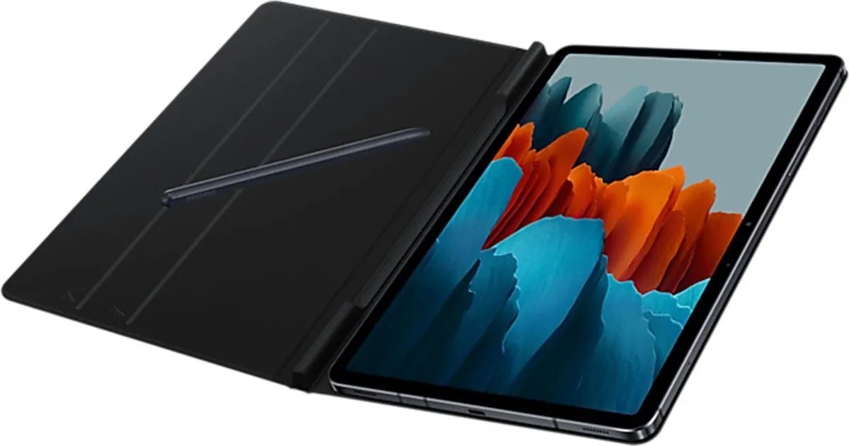 Samsung Galaxy Tab S7/S8 Book Cover 11" - Zwart - afbeelding 6 van 6