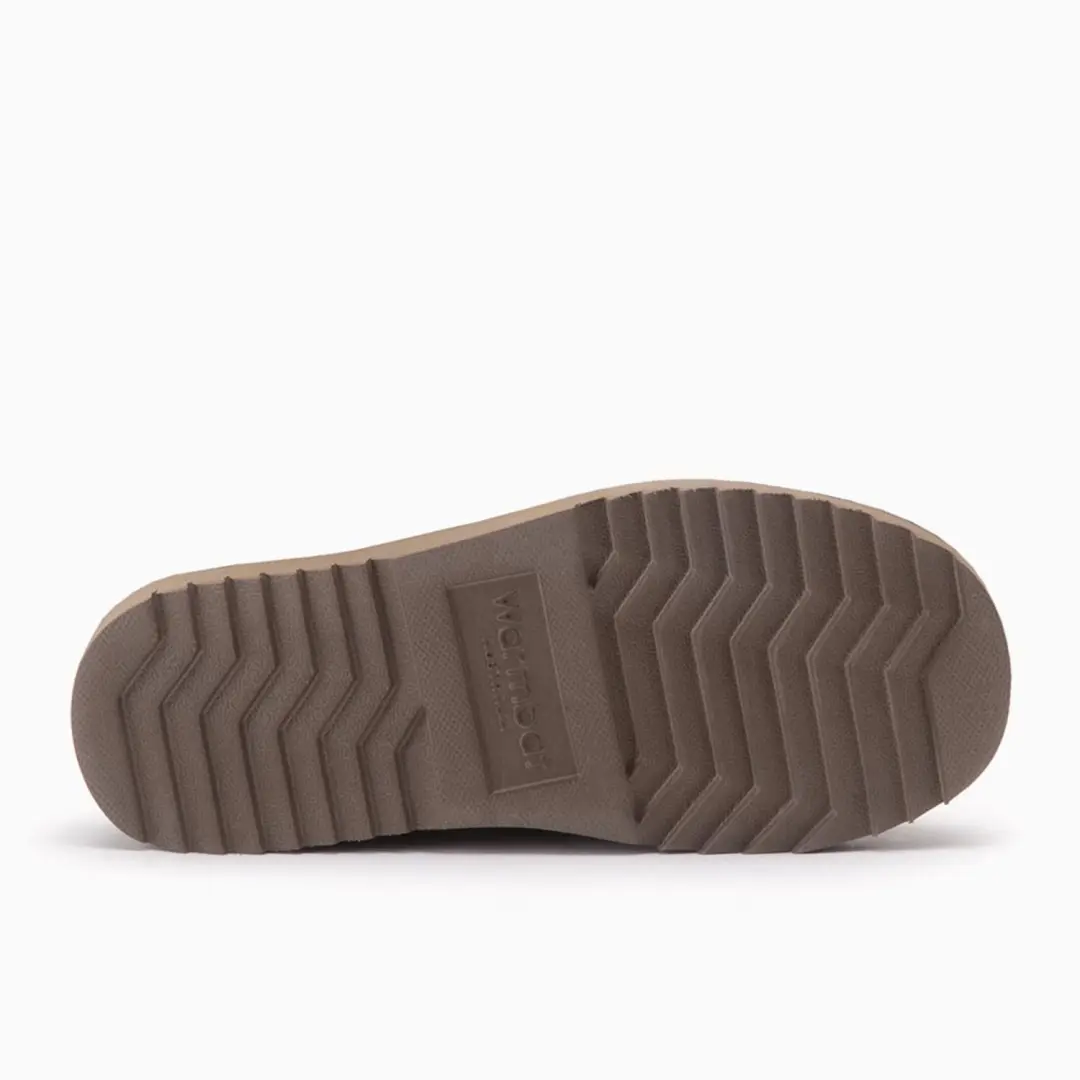Warmbat Classic Unisex Suede Pantoffels - Beige - afbeelding 3 van 4