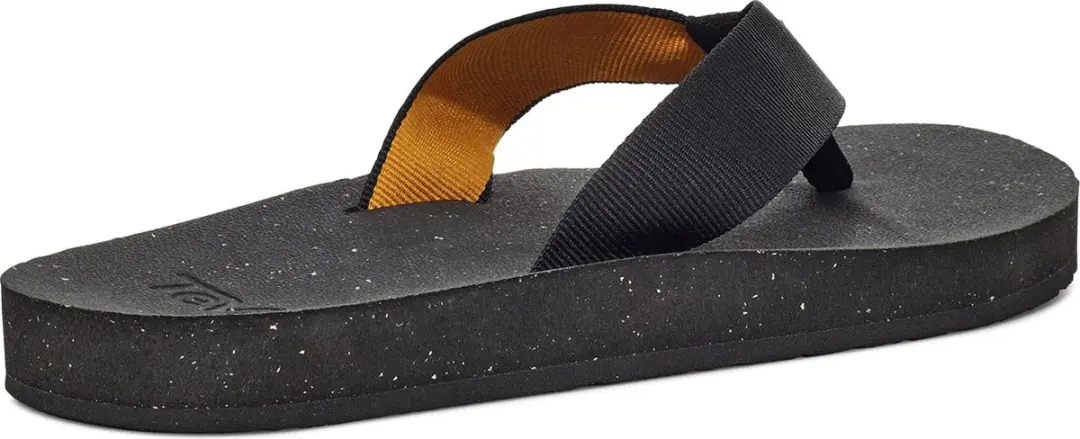 Teva M Reflip Heren Slippers - Zwart/Oranje - 45.5 - afbeelding 6 van 6