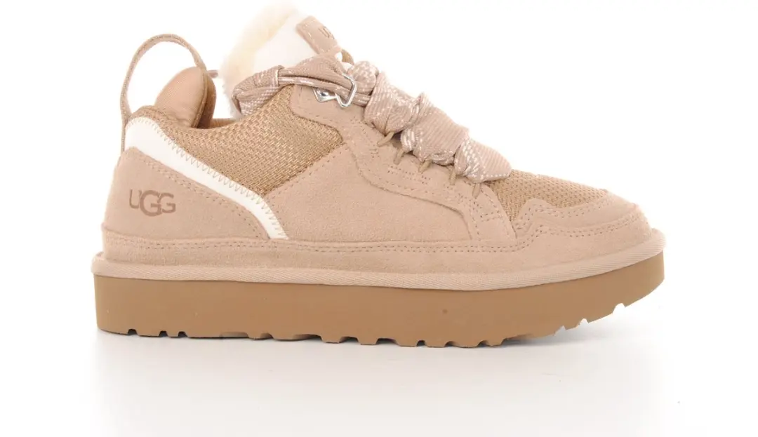 UGG Lowmel Dames Sneakers - Zand - afbeelding 2 van 6