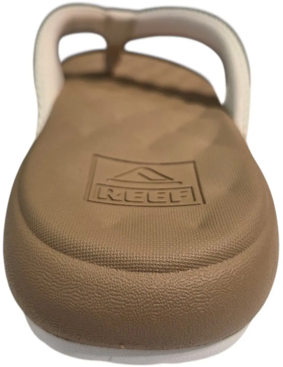 Reef Cushion Melody Teenslippers - Bruin/Wit - afbeelding 4 van 6
