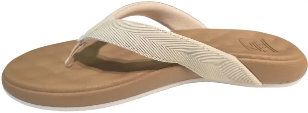 Reef Cushion Melody Teenslippers - Bruin/Wit - afbeelding 5 van 6