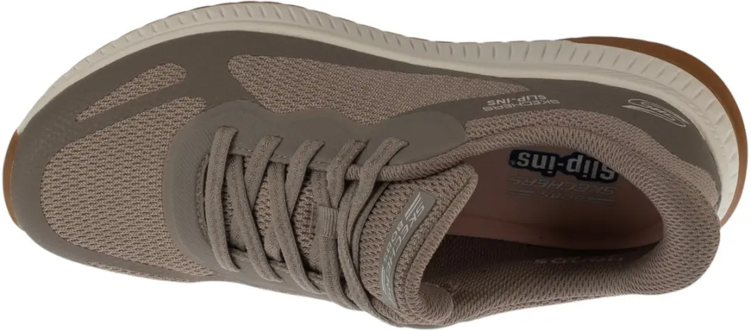 Skechers Slip-Ins Bobs Squad 4 Sneakers - Grijs - afbeelding 3 van 5