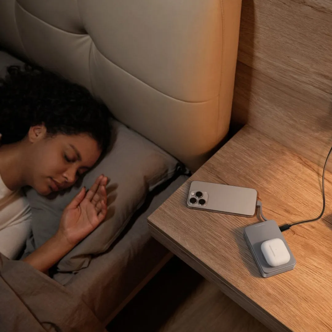 EcoFlow RAPID Qi2 Powerbank 5.000mAh - Zilver - afbeelding 6 van 6