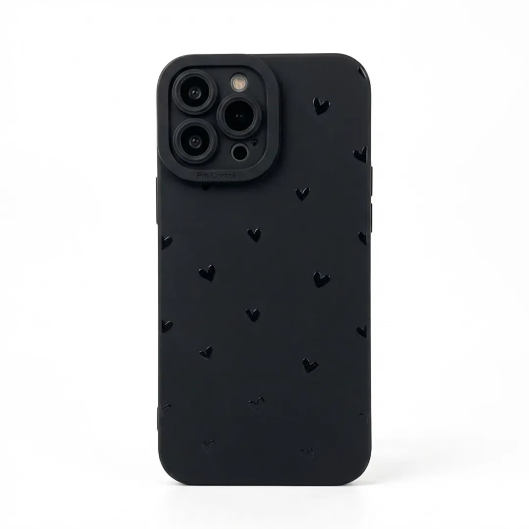 NUVEX iPhone 17 Pro Hoesje Mat Zwart