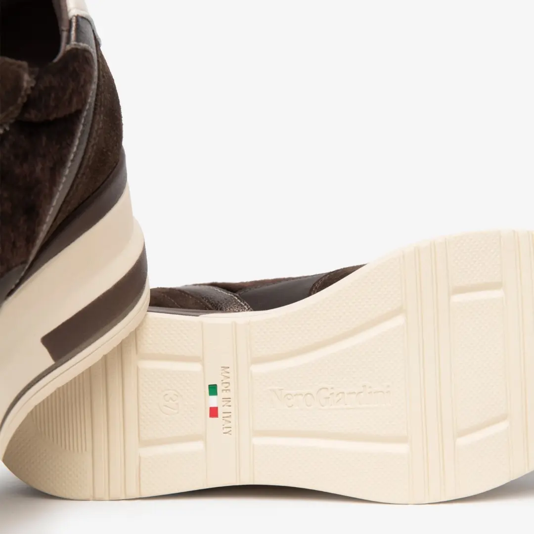 Nerogiardini Sneaker Arold Colo Savana Brown T.Patty Omega P