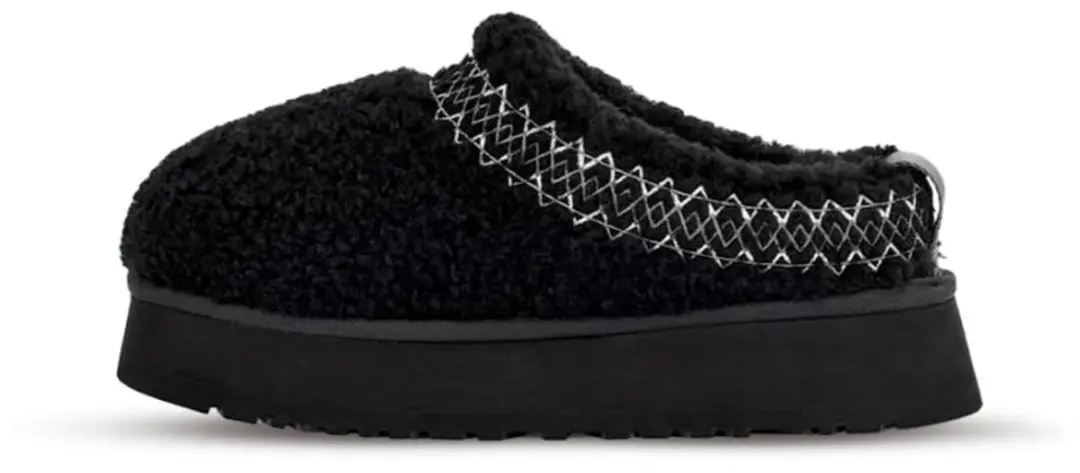 UGG Tazz Slipper Heritage Braid Black (Women's)