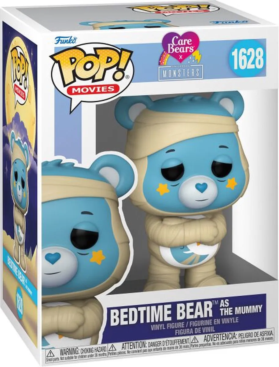 Funko Care Bears x Universal Monsters Bedtime Bear als The Mummy Pop! - 1628