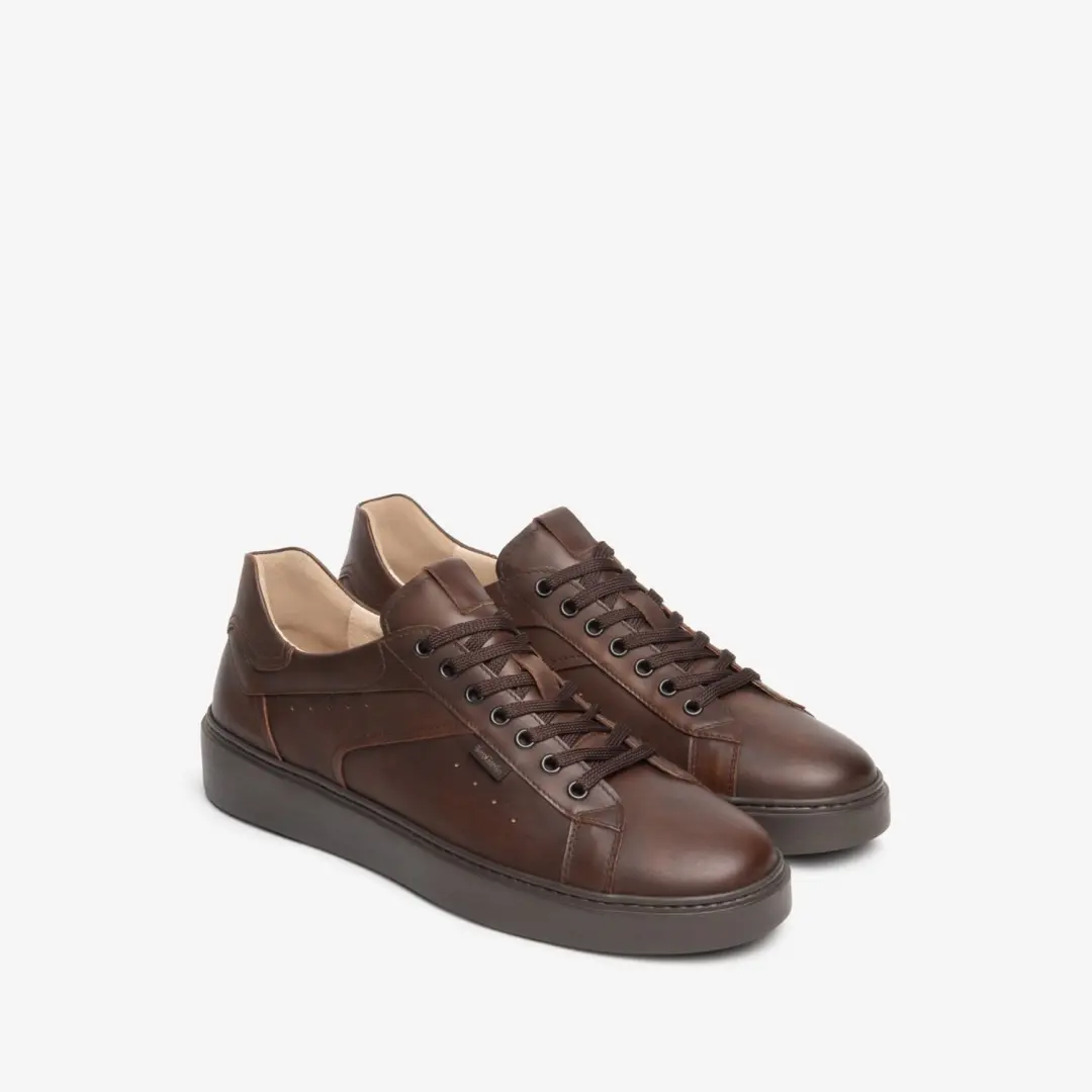 Sneaker Nerogiardini Delavato Eva Rodero Bruin