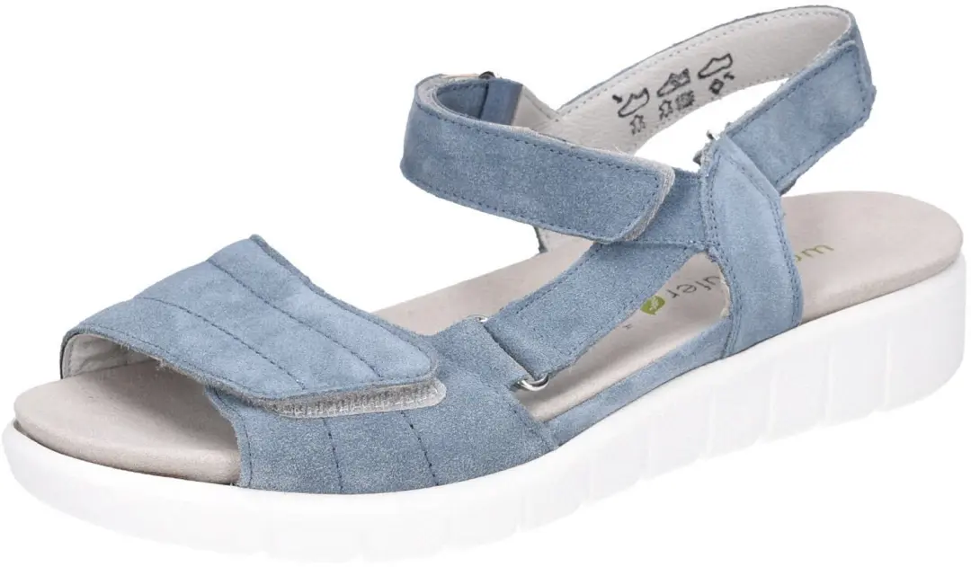 Waldläufer dames slippers blauw maat 37.5