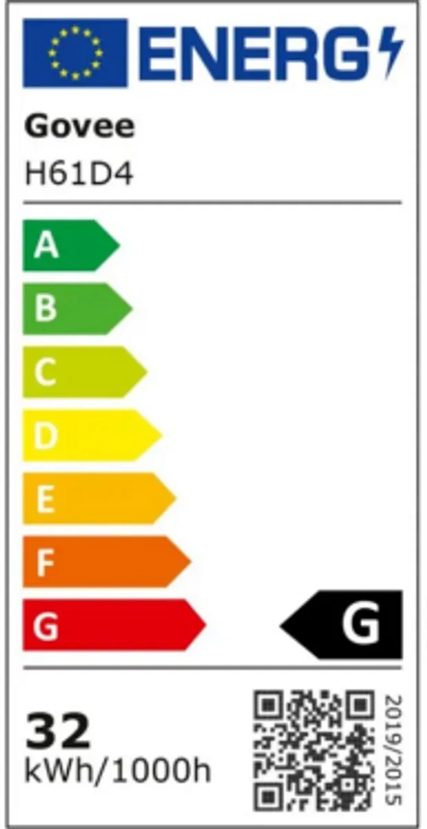 Govee Neon Rope Light 2S Black - 4m