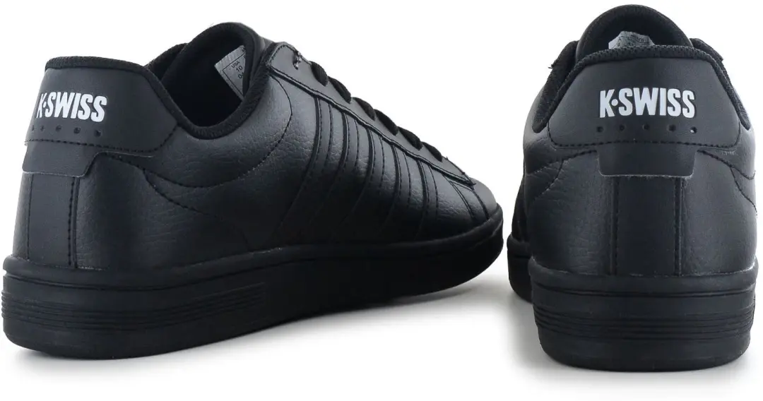 K-Swiss Court Tiebreak II Heren Sneakers - Zwart - afbeelding 4 van 6