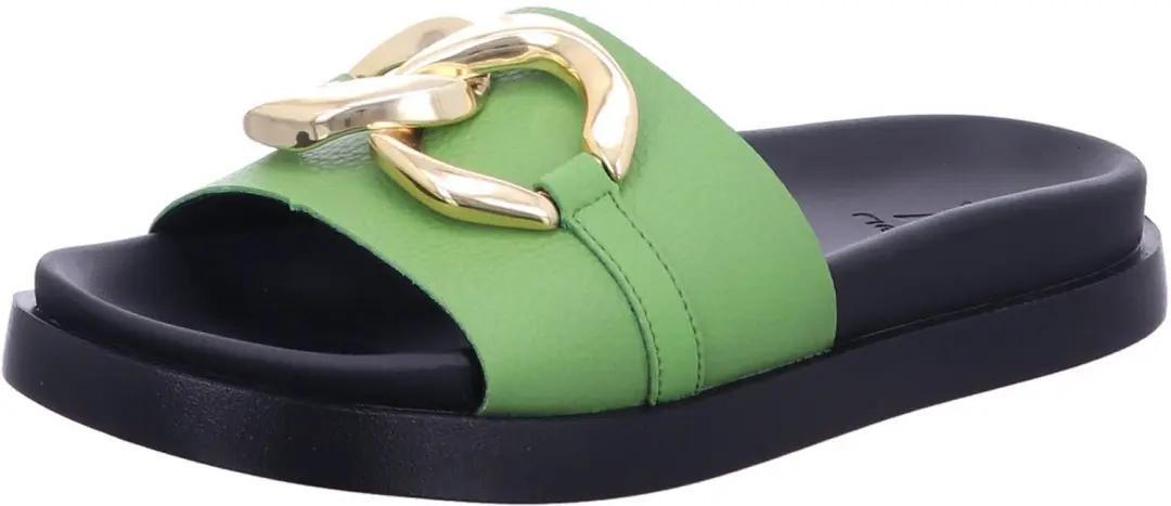 Rieker Evolution dames slippers groen maat 39