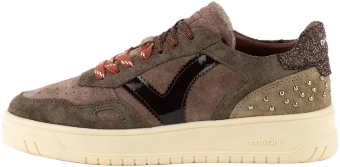 Victoria Seúl Suède Met Studs Sneaker