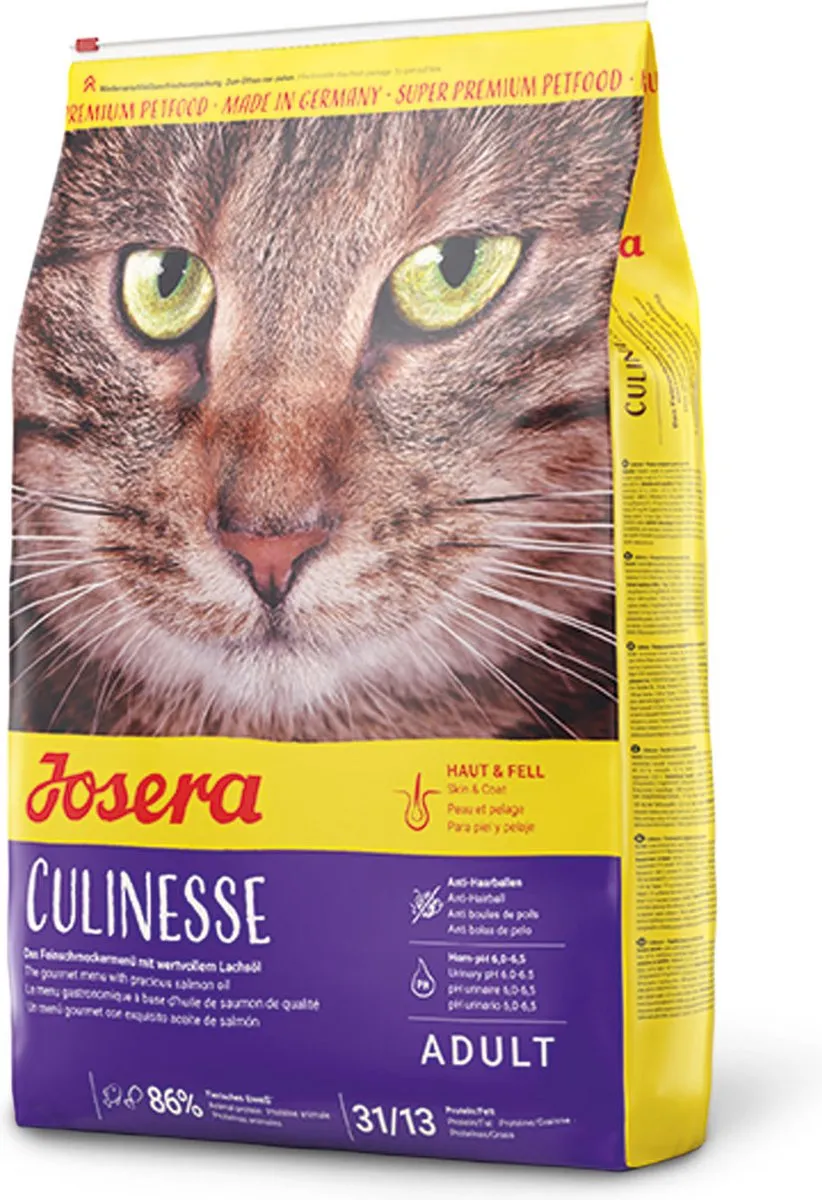 Josera Culinesse Volwassen Kattenvoer Zalm & Vogels 10kg