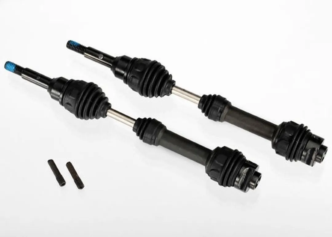 Traxxas Driveshafts Staal Zwart