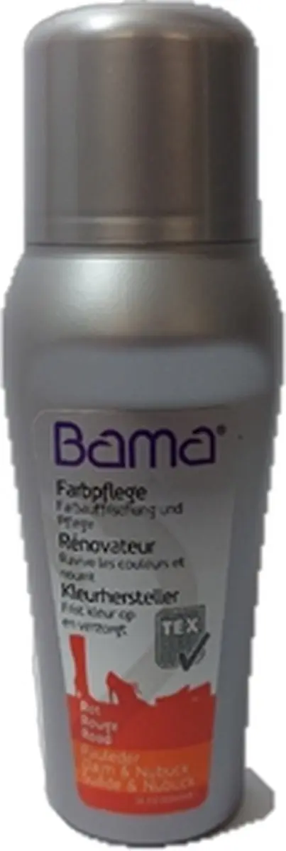 Bama Kleurhersteller Suede en Nubuck Rood