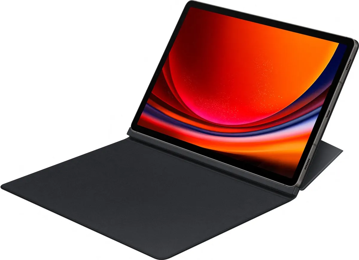 Samsung Galaxy Tab S9+ Smart Book Cover - Zwart