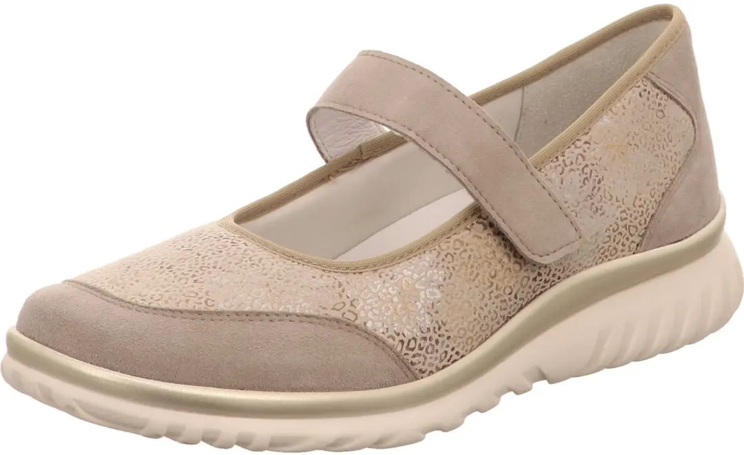 Semler unisex instappers beige maat 41