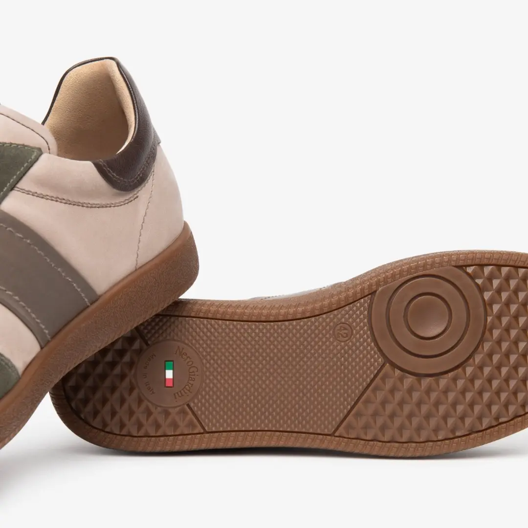 Sneaker Nerogiardini Colorado Nepal Taupe Sauvage Taupe Perseo Tr