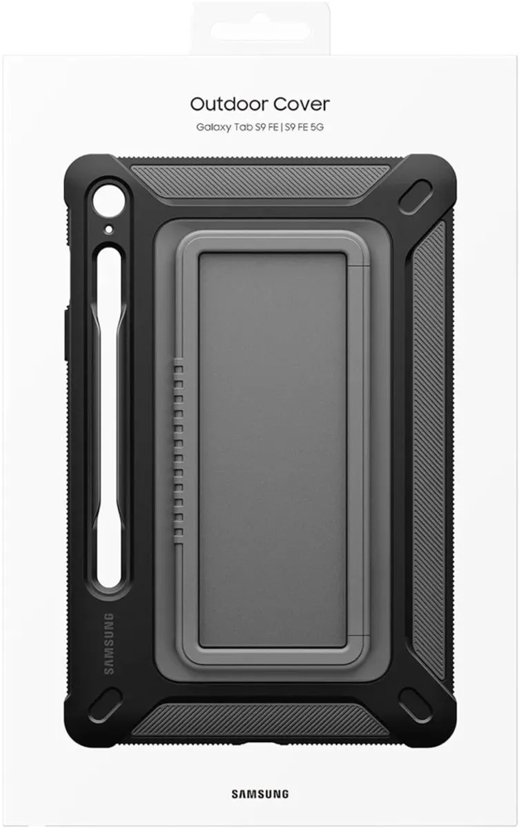 Samsung Galaxy Tab S9 FE Outdoor Cover EF-RX510CBEGWW - Zwart - afbeelding 6 van 6