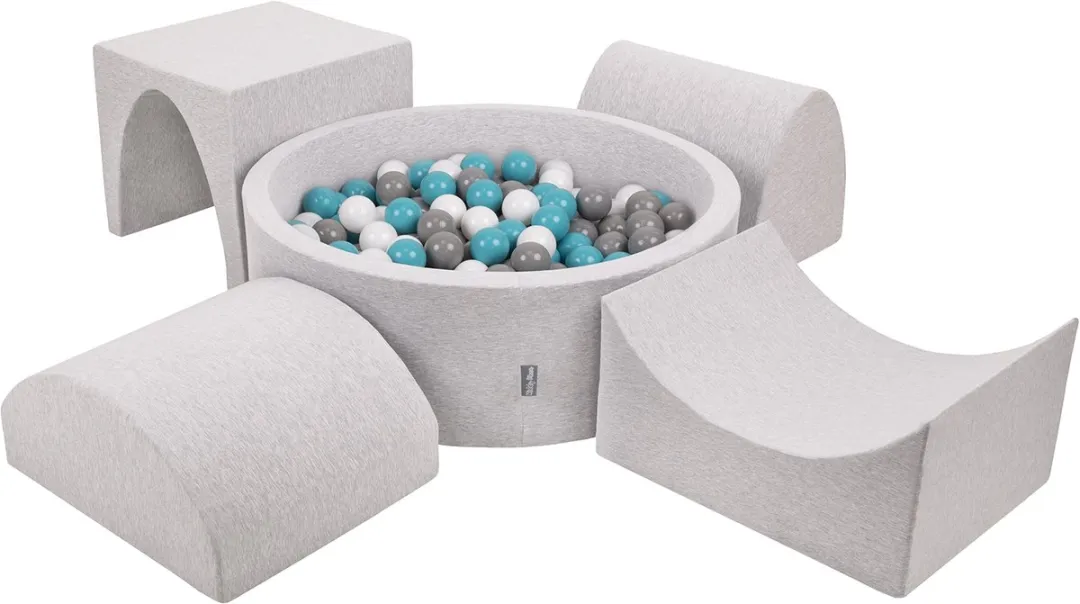 KiddyMoon Schuimspeelplaats Ballenbad 300 Stuks - 424683