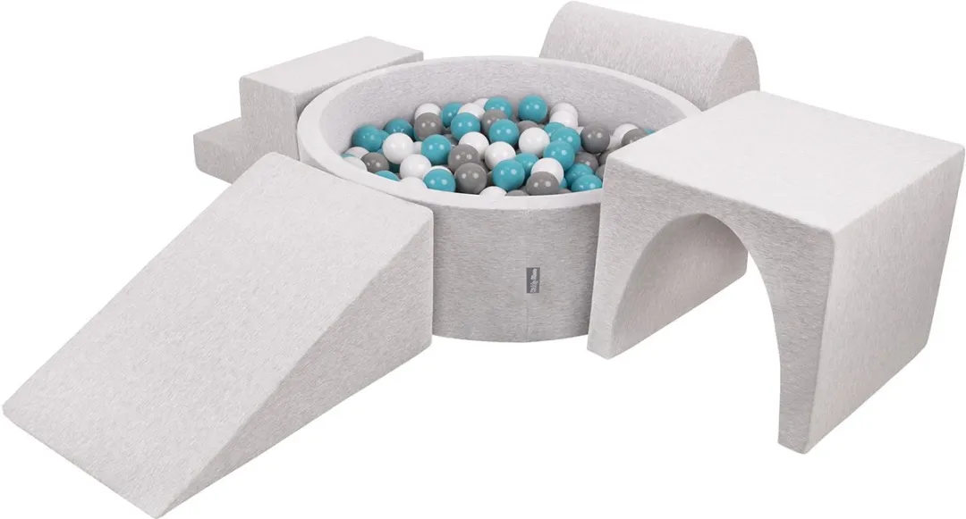 KiddyMoon Schuimspeelplaats Ballenbad 300 Stuks - 424683