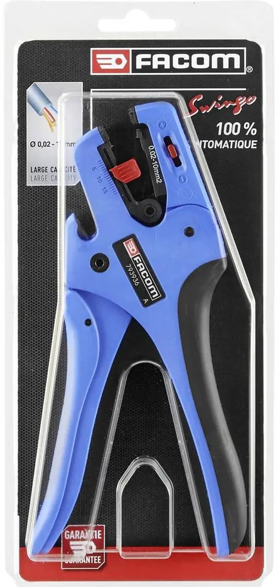 Facom SWINGO 793936PB Automatische striptang - 0.02-10 mm² - afbeelding 5 van 5