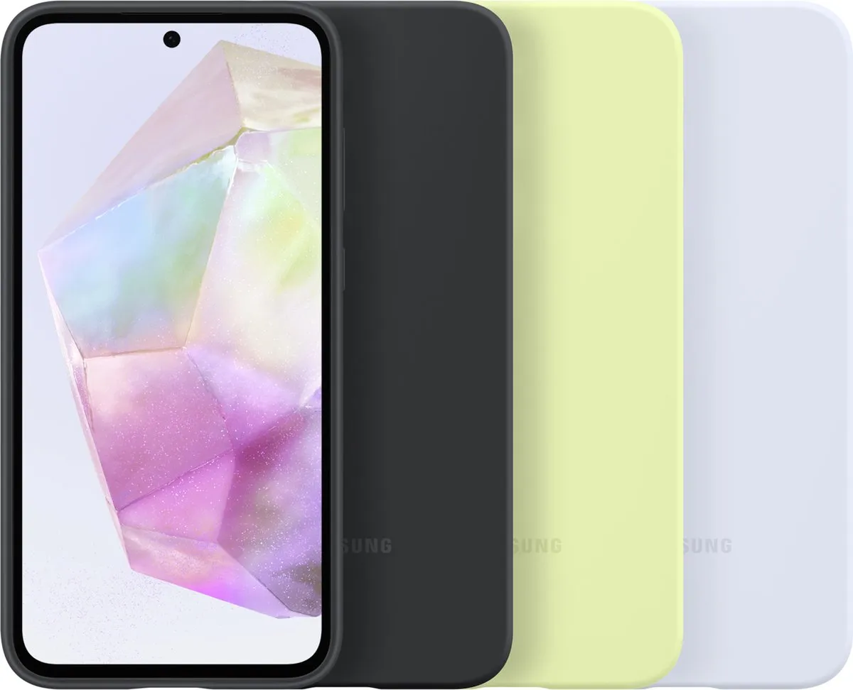 Samsung Galaxy A35 5G Silicone Hoes - Limoen EF-PA356TMEGWW