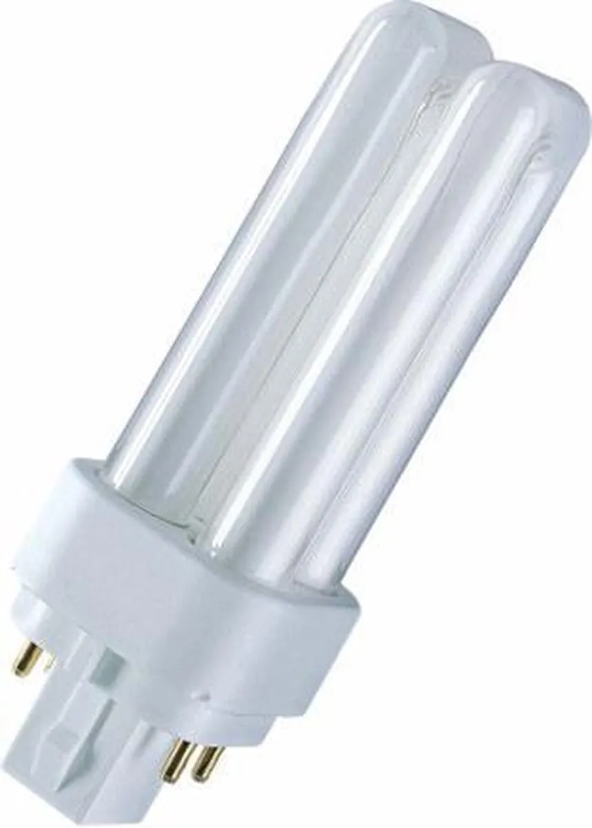 Osram Dulux D/E Spaarlamp 13W Koel Wit - Mat - afbeelding 5 van 5