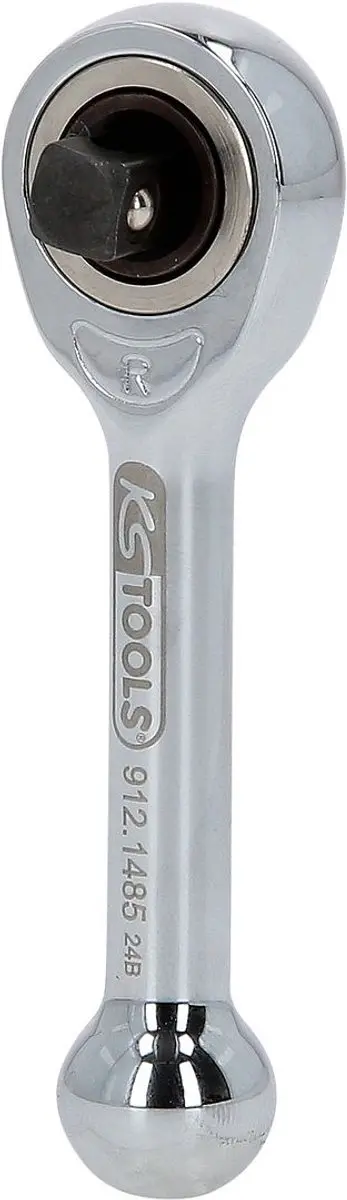 KS Tools 1/4" Mini-Freilauf-Ratsche Bitratel - afbeelding 3 van 6