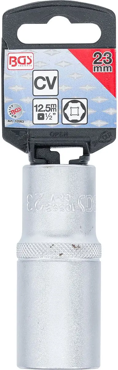 BGS Dopsleutel zeskant diep 1/2" 23 mm - afbeelding 2 van 6