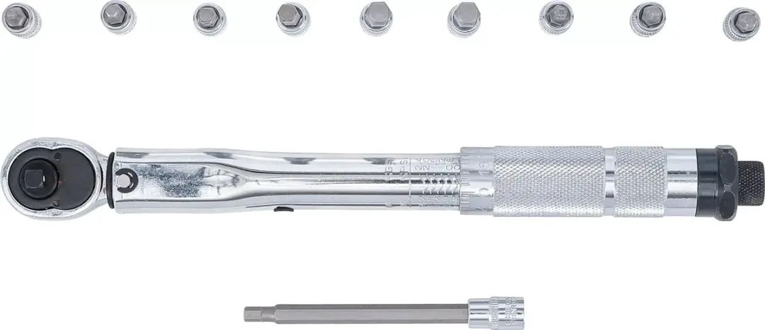 BGS technic 72118 Momentsleutelset 1/4" 2-24 Nm - 11-delig - afbeelding 6 van 6