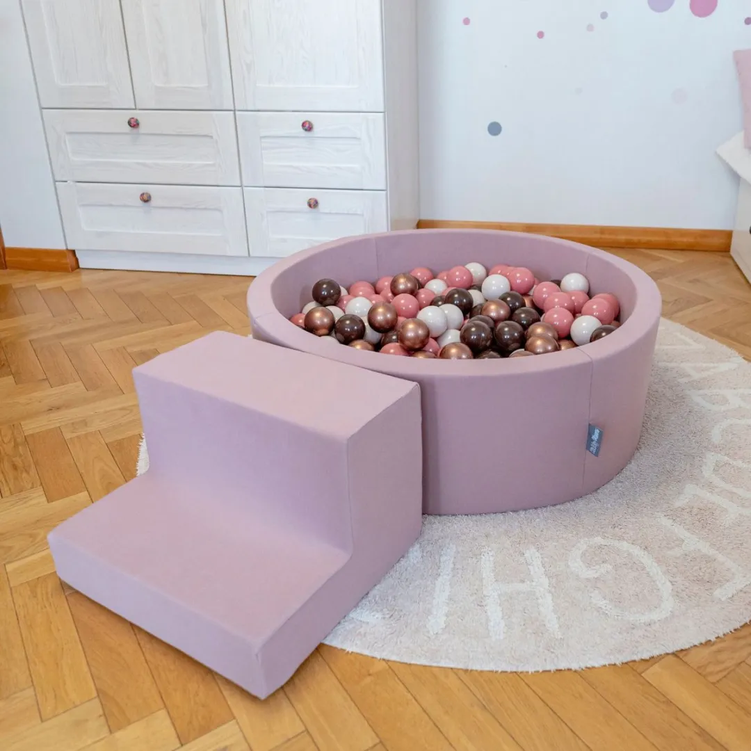 KiddyMoon Foam Speeltuin PPZP-OK30D-134 - 200 Ballen - Pastelbeige
