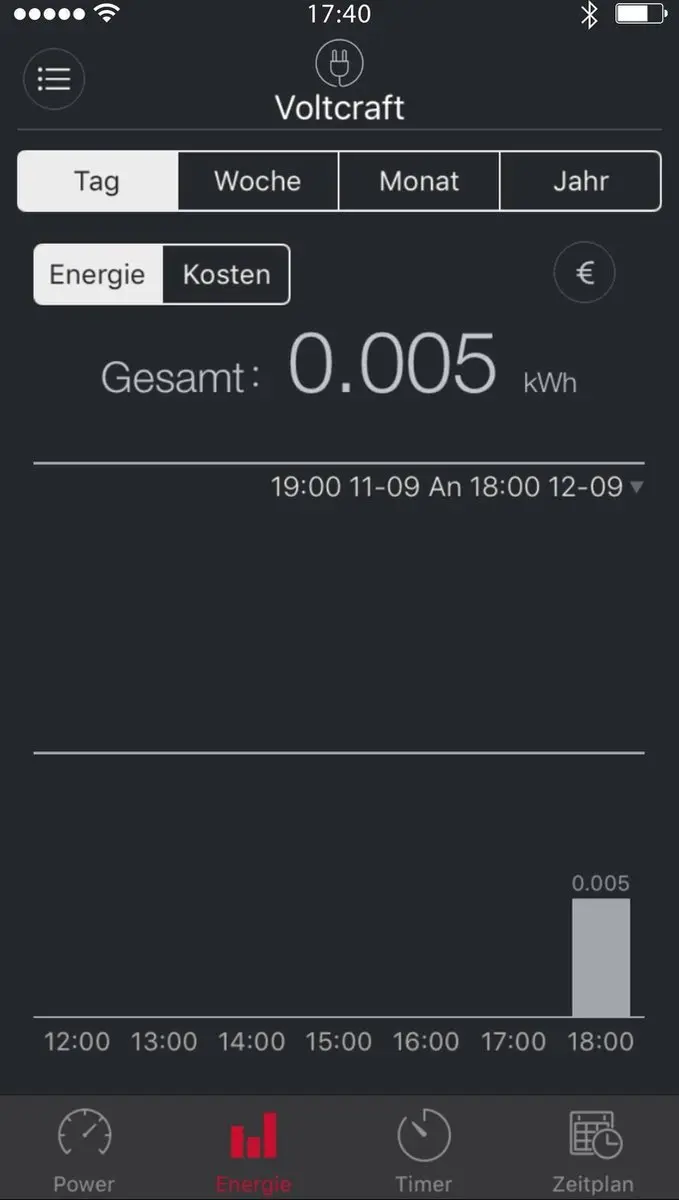 Voltcraft SEM6000FR Energiekostenmeter - Bluetooth - afbeelding 2 van 6