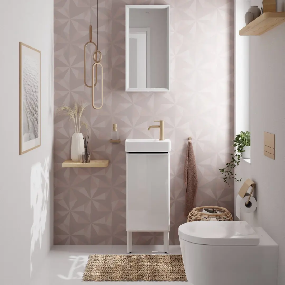 Hansgrohe EluPura S Hangend Toilet - Aquahelix - Wit - afbeelding 5 van 6