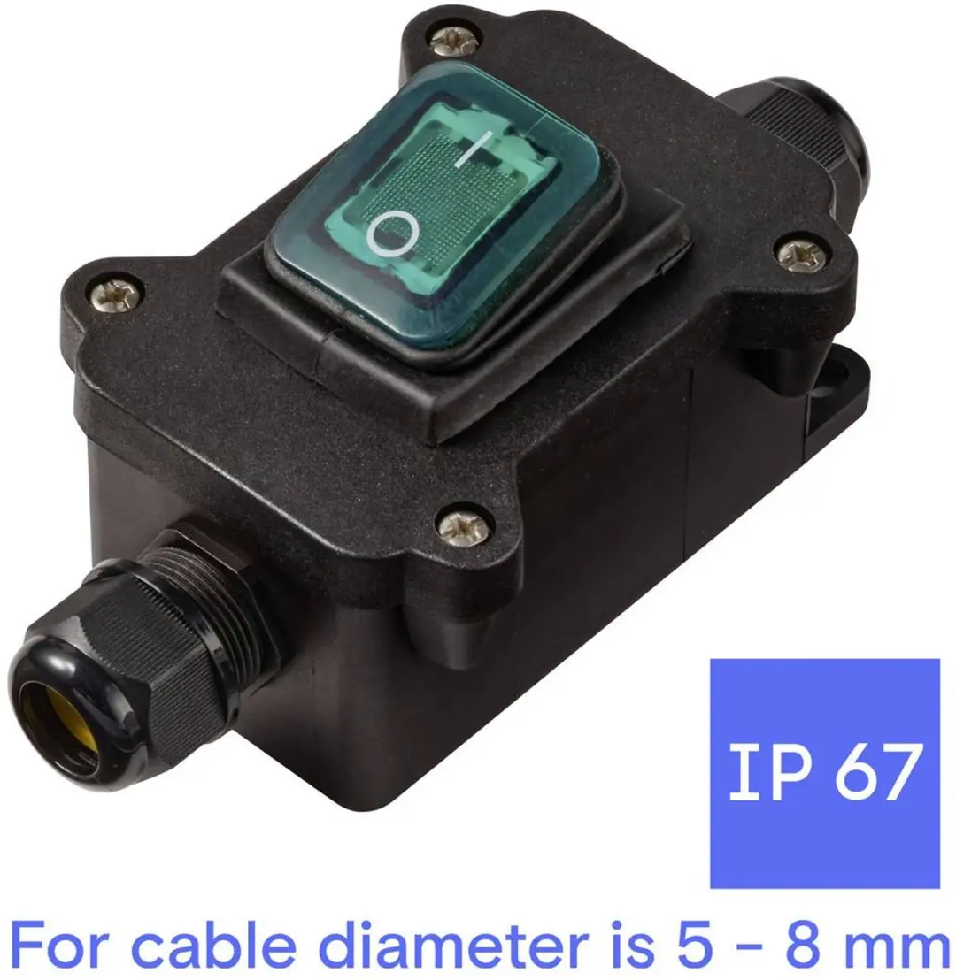 Tru Components TC-14988636 Wipschakelaar 250V 16A