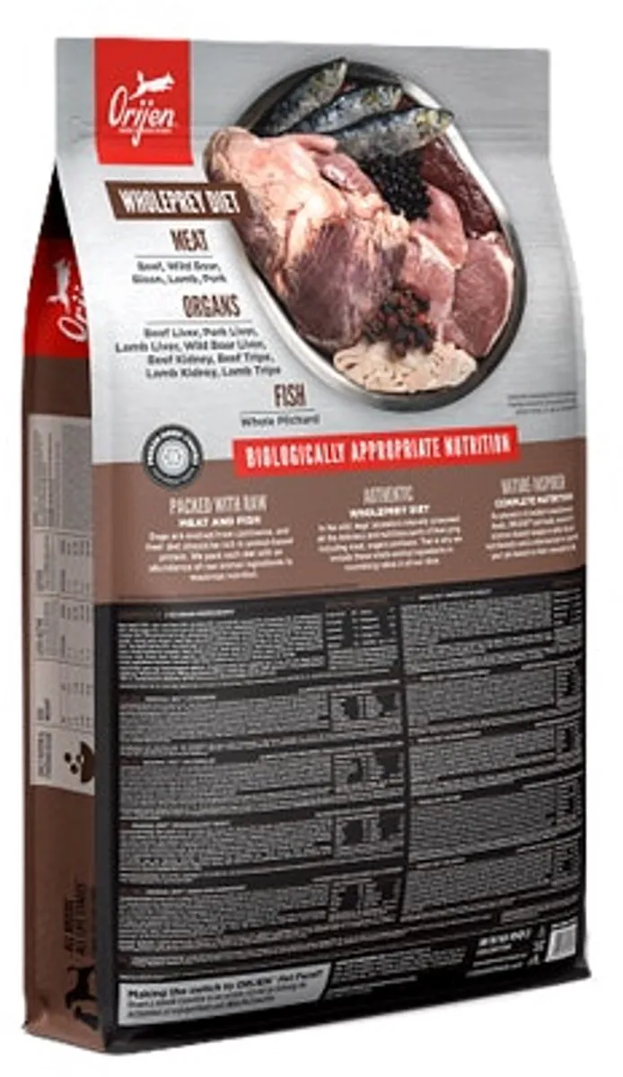Orijen Regional Red Dog Whole Prey - 2x2kg