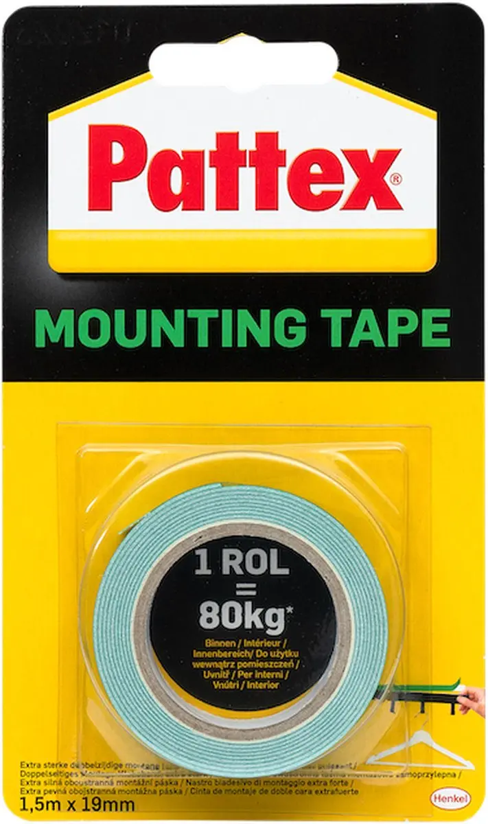 Pattex Montage Tape 80kg Groen